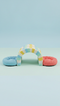 Pet playing bed
