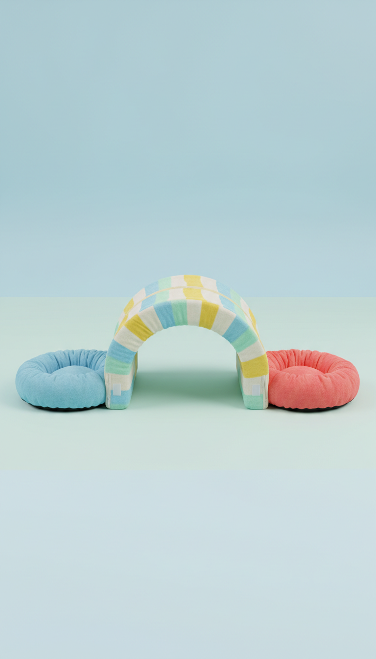 Pet playing bed
